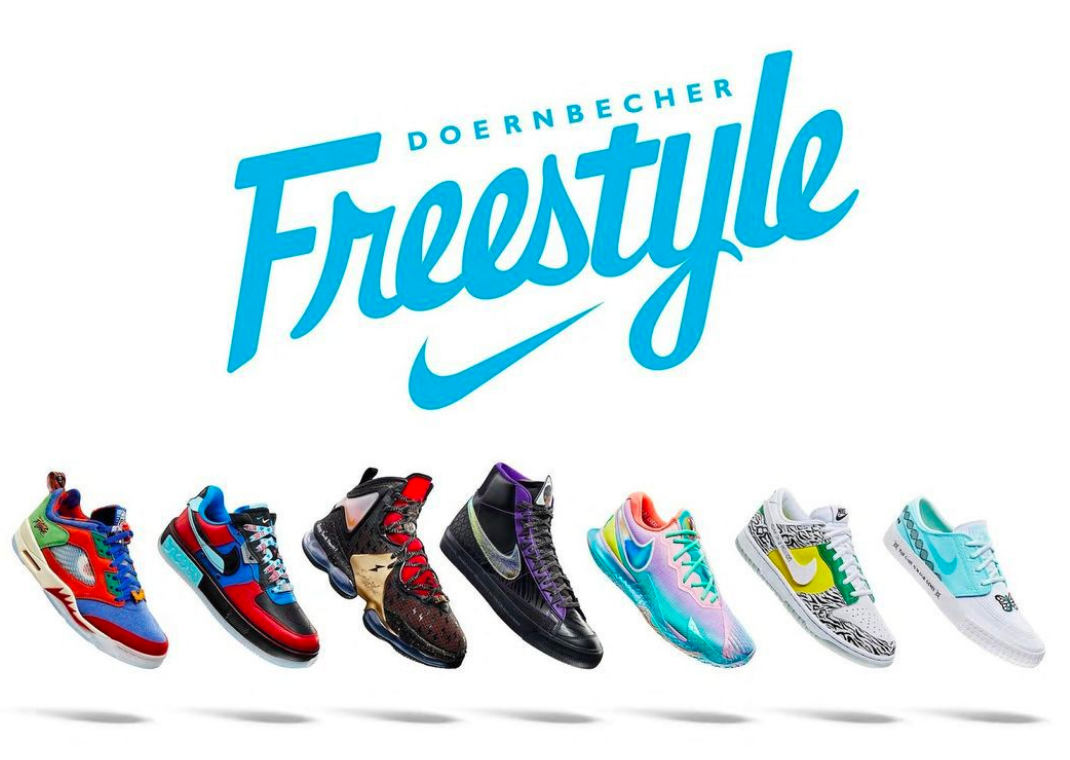 The Nike x Doernbecher Collection allows hospitalized children to design their own shoe. 