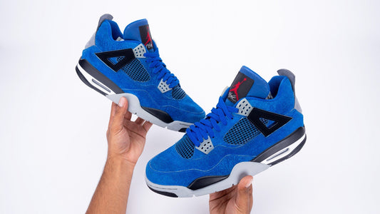 Restoring a 1-of-1 Air Jordan 4 Blue Laser Sample