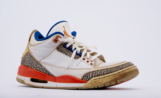 Fixing Sole Separation and Yellowing on the Knicks Air Jordan 3