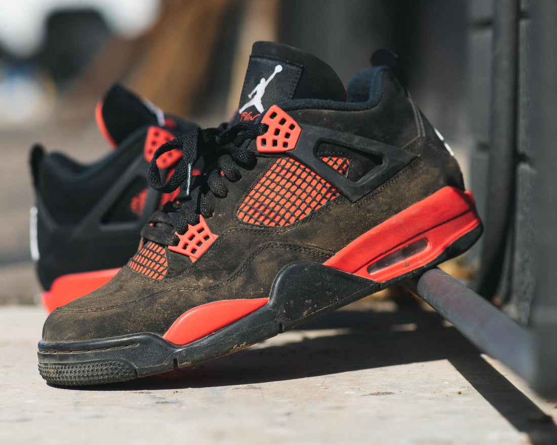 The Air Jordan 4 Red Thunder