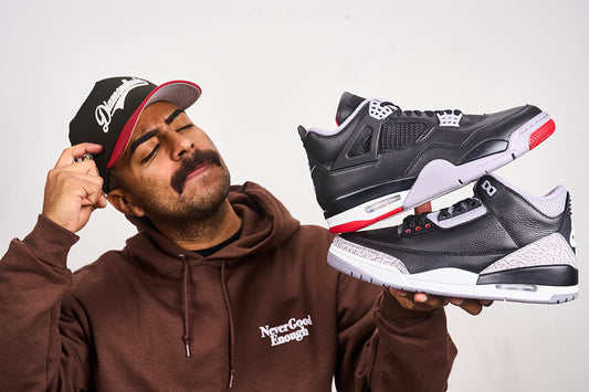 Vick Almighty Creates The FIRST Air Jordan 3-4 Fusion Custom