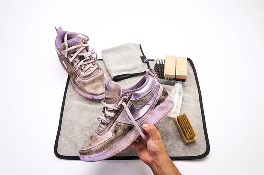 How to Clean the 'Sunbleached' Nike Book 1 | Suede Sneaker Cleaning Guide