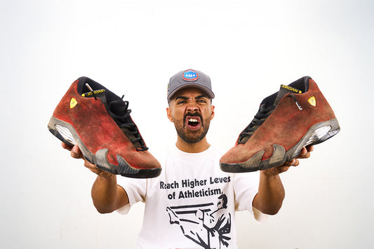 How to Restore the Air Jordan 14 'Ferrari' — A Suede Cleaning Guide