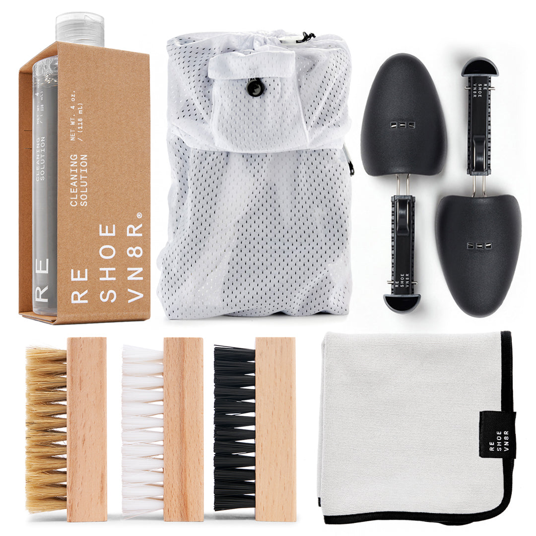 KIT DE LIMPIEZA PARA LAVANDERÍA DE ZAPATOS DE FIRMA