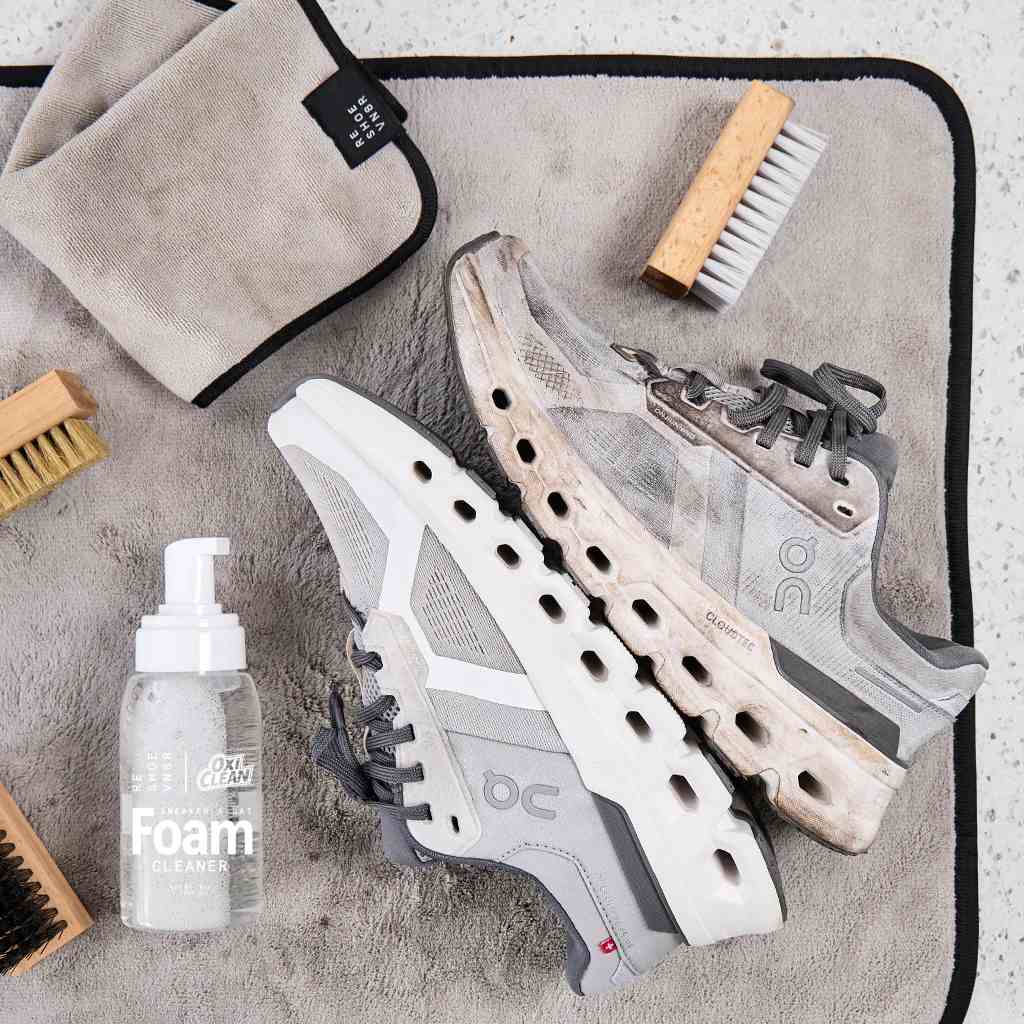 KIT DE ESPUMA PARA LIMPIEZA DE ZAPATILLAS Y GORROS OXICLEAN